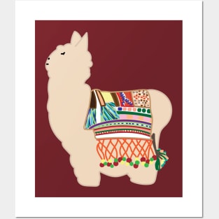 Llama Posters and Art